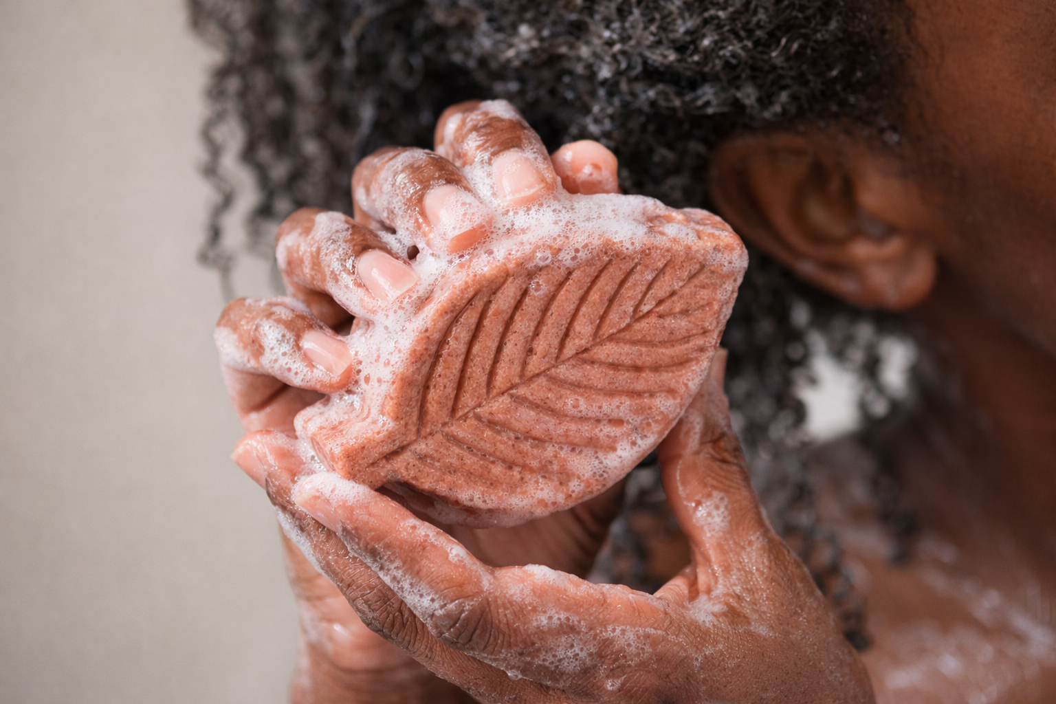 Shampoing solide Rose cayenne - Image 4