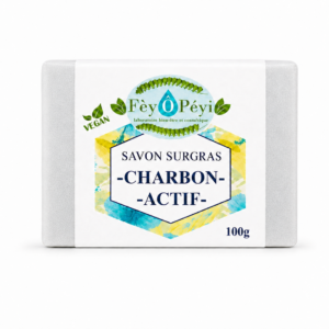 Savon charbon actif