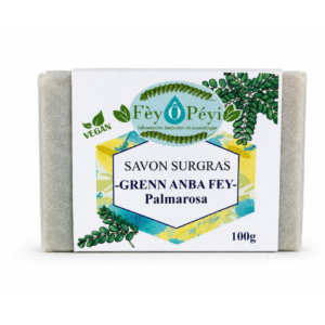 Savon Graines en bas feuilles Palmarosa