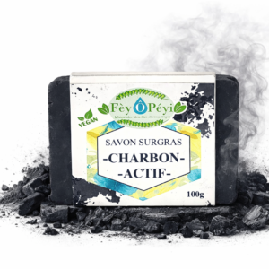 Savon charbon actif