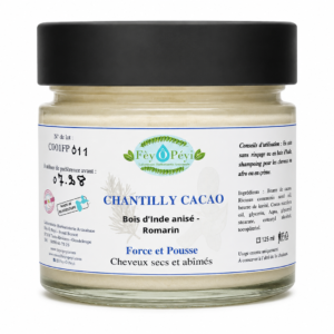 Chantilly capillaire au Cacao, Bois d'inde, Romarin